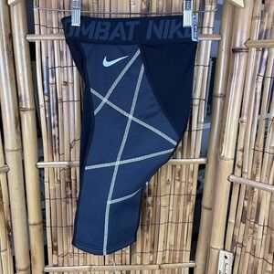 NIKE Pro Combat Dri-Fit Baseball Compression Shorts Ken Griffey Jr Swingman Logo